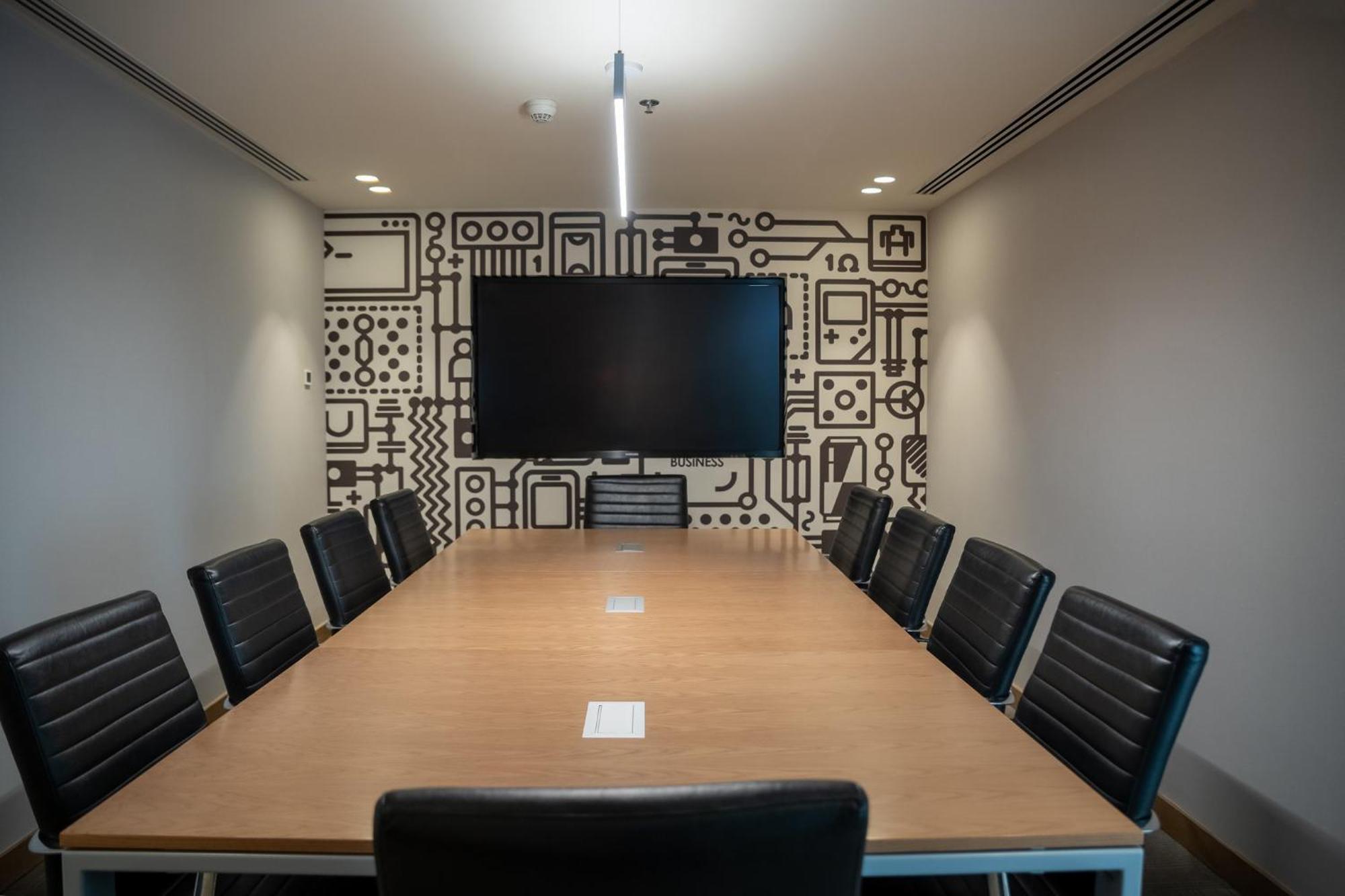 Fiesta Americana Viaducto Aeropuerto Mexico by Eksteriør bilde A meeting room at the company's headquarters in San Francisco
