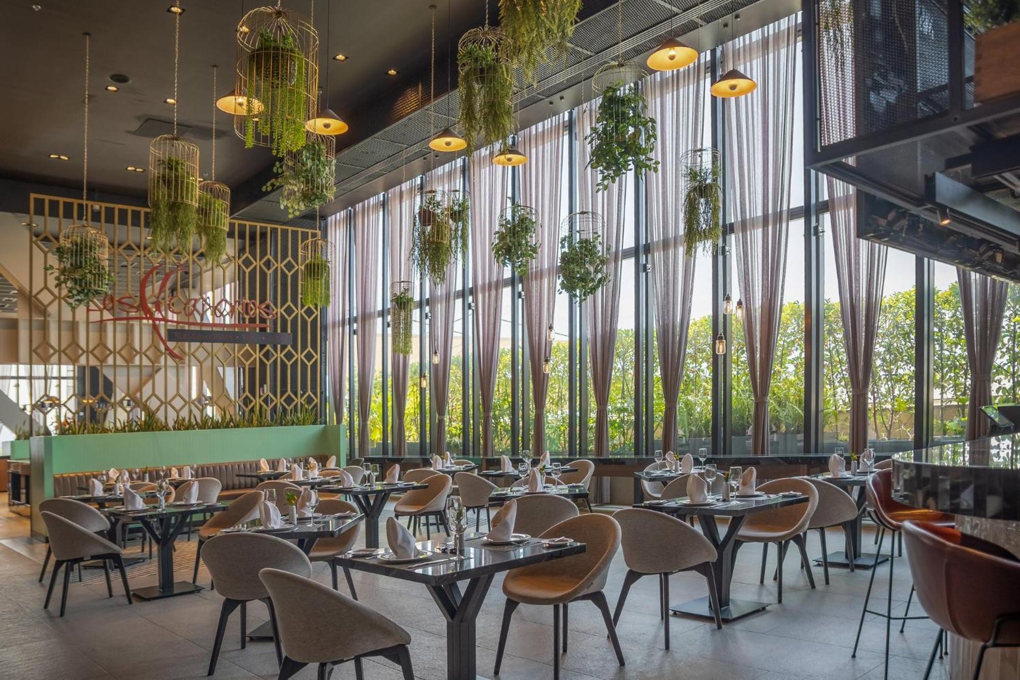 Fiesta Americana Viaducto Aeropuerto Mexico by Eksteriør bilde Restaurant interior