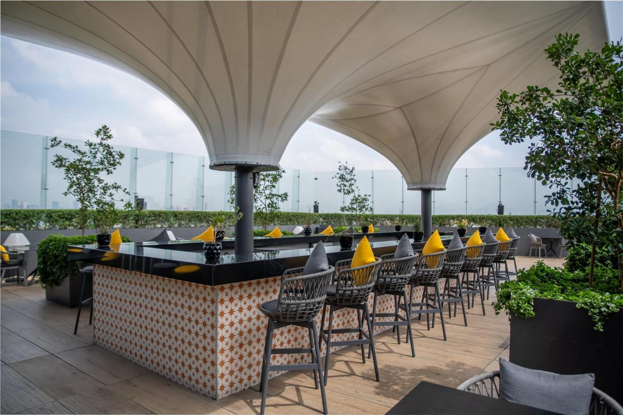 Fiesta Americana Viaducto Aeropuerto Mexico by Eksteriør bilde The Bar